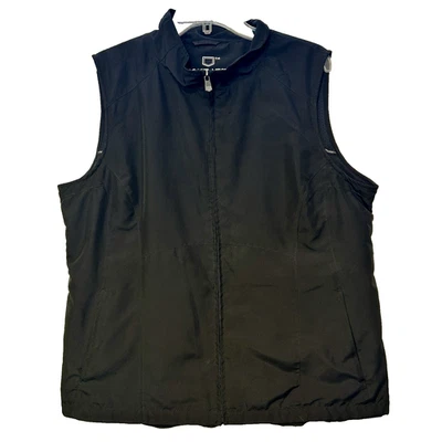 Scottevest TEC RFID Womens Travel Vest Sz XL Hidden Pockets Black Full Zip - Image 1 of 4