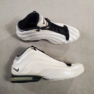 VINTAGE Nike 2001 Signature Player Foamposite OG Shoes Mens 14 White 139372 101 - Picture 1 of 18