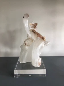 Wave - Candy Floss Gypsum, var. selenite Natural Mineral, Morocco. - Picture 1 of 12