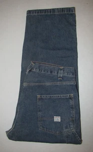 Mens' Levi Strauss Signature Carpenter Jeans. Size 38X29 (MEASURE 40X29) Blue. - Picture 1 of 3