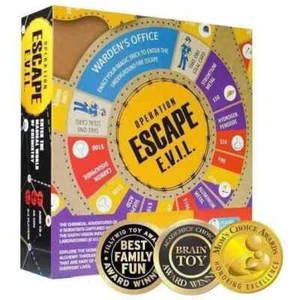 Kitki Board Game Operation Escape E.V.I.L. VG+ - Picture 1 of 3