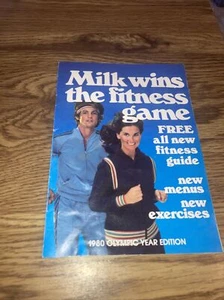 Milk Wins the Fitness Game 1980 Olympic Year Edition Booklet , CA Milk Advisory - Picture 1 of 5