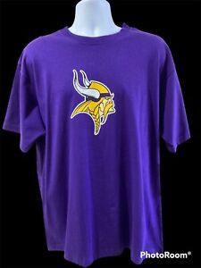 Brett Favre #4 Minnesota Vikings Purple Reebok Jersey T-Shirt  Men's LG NWT RARE