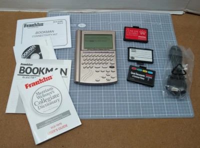 Franklin Merriam-Webster's Collegiate Dictionary SCD-1870 Tested 3 Cartridges - Image 1 of 4