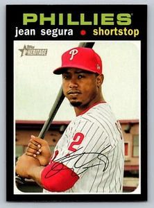 2020 Topps Heritage #458 Jean Segura - Picture 1 of 2
