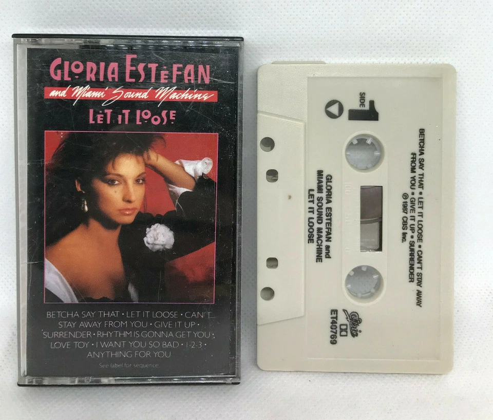 Let It Loose by Gloria Estefan & Miami Sound Machine 1987 Cassette TESTED - Image 1 of 1