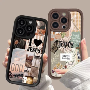 Jesus Collage Pattern Phone Case for Vivo V40 V30 V30e V29e V29 V27 V27e V25 V20 - Picture 1 of 100