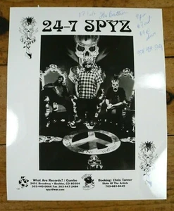 24-7 Spyz - Foto stampa a nastro vintage bianco e nero lucido 8x10 Gumbo - Foto 1 di 1
