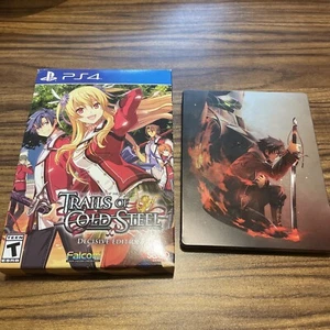 Legend of Heroes Trails of Cold Steel PS4 Decisive Edition Steelbook READ - Picture 1 of 9