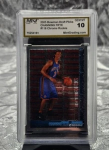 #116 2005 Topps Bowman Draft Picks Channing Frye sin usar 10 gemas MT cromo novato - Imagen 1 de 2
