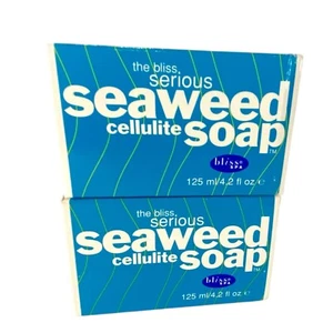 Jabón para celulitis de algas serias Bliss Labs 110 g 4 OZ nuevo sellado de fábrica EE. UU. X2 - Imagen 1 de 3