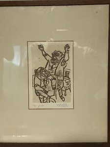 William Gropper the senate series,Point of Order, Etching signed, #55/100 - Picture 1 of 7