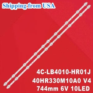 LED Strips For TCL 40S325 40S325LAAA 40S321-CA 40HR330M10A0 V4 40FE5606 40S6500 - Picture 1 of 12