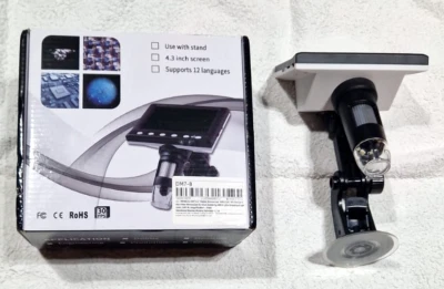 Microscopio Digitale 1000X USB Videocamera Foto - Immagine 1 di 4