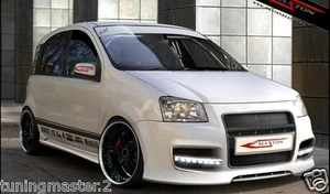Paraurti Anteriore Tuning PANDA RACER 2003-2012 VETRORESINA maxton design - Foto 1 di 1