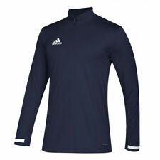 Mens Football Top adidas T19 Teamwear Sports Long Sleeve Badminton Eco Navy