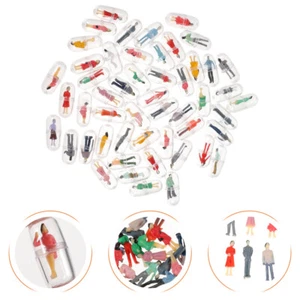 50 Pcs Kapselfarbe Man Model Mini-Figuren, Großpackung Miniaturen - Zdjęcie 1 z 12