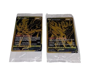 Pokemon Zacian V And Zamazenta V Premium Collection Promo Cards 076 077 - Picture 1 of 4