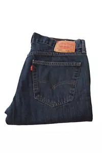 Levis 559 Mens Blue Jeans 33x30 (measured 33x28) relaxed straight excellent cond - Picture 1 of 8