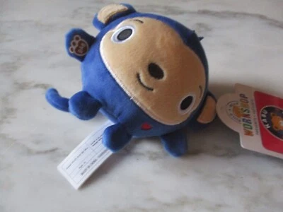 Build A Bear Kabu Monkgomery Monkey Mini Plush 4" Ball Shape Slow Foam Squeeze - Image 1 of 4