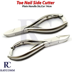 Chiropody Zehenagel Finger strapazierfähig Seitenschneider Clipper Podologie Werkzeug 2er Set - Bild 1 von 5