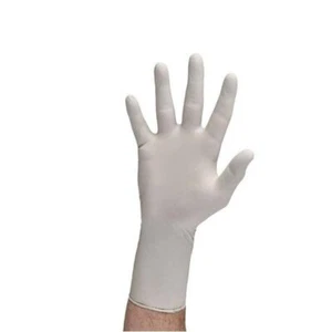 DermAssist Latex Exam Gloves: Sterile, Powder-Free, Textured, 50 Pair Box - Picture 1 of 1