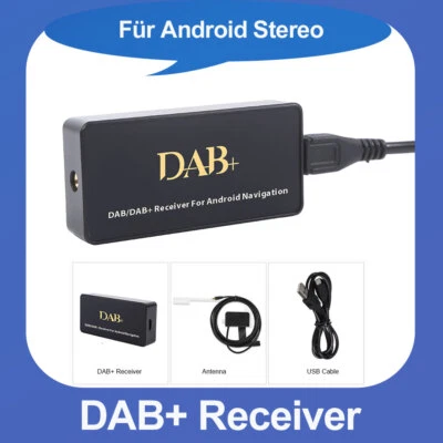 DAB Autoradio Empfänger DAB Box für Android Auto Stereo MicroUSB DAB+  - Bild 1 von 4