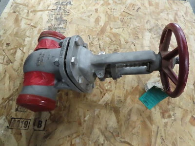 Ladish 8276-2114-40D Manual Wedge Gate Valve 4" Buttweld 150# CF8M SS 275 PSI - Image 1 of 4