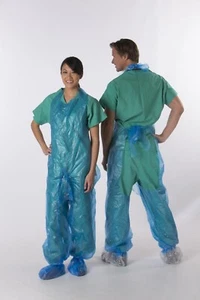 Sloan STA-DRI SD-100, Disposable Fluid Protective Jumpsuit, Case/50, OEM & NEW! - Picture 1 of 5
