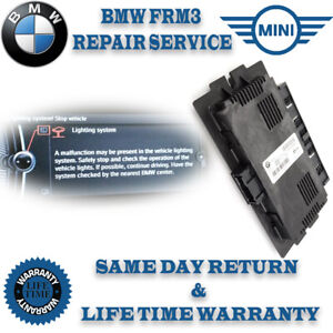FRM3 Footwell Module BMW MINI REPAIR SERVICE. CODED. LIGHT CONTROL  MODULE