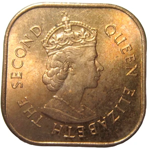 Malaya & British Borneo 1 Cent, 1961. Queen Elizabeth II. UNCIRCULATED. - Picture 1 of 2