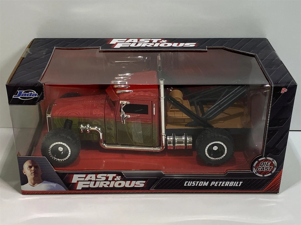 Fast and Furious Hobbs And Shaw Custom Peterbilt 1:24 Jada 32089 - Image 1 of 4