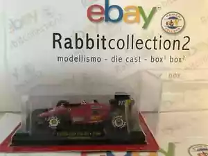 Die Cast " Ferrari 156-85 - 1985 Michele Alboreto + Boîte 1 " Échelle 1/43 - Imagen 1 de 3
