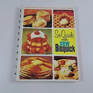 Betty Crocker So Quick New Bisquick Cookbook  1967 1st Edition Breads Desserts - Bild 1 von 9