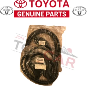 Toyota Supra 1993-1998 JZA80 MK4 IV OEM Front Door Weatherstrip RH & LH PAIR - Picture 1 of 5