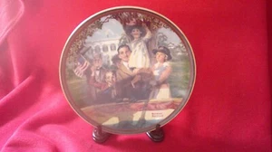 BING & GRONDAHL "UNFAIR KONKURRENCE 1985 PORCELAIN PLATE 2 391 C NEW IN BOX - Picture 1 of 5