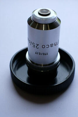 objectif microscope LEITZ WETZLAR Phaco 25/0.50 - Photo 1/2