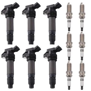 6X Ignition Coil + 6X Iridium Spark Plug For Volvo S60 S80 XC60 XC70 XC90 LR2 - Bild 1 von 10