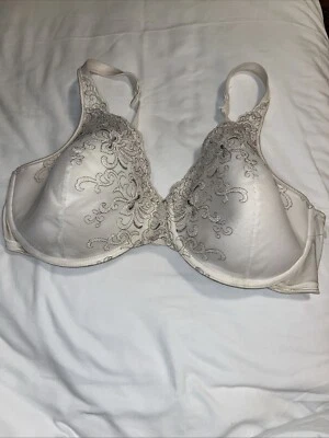 Playtex Underwire Embroidered Bra Lined Ivory Women's Size 42DD Never Worn - Image 1 of 4