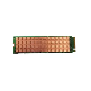 M.2 NVME PCI-E SSD 4 mm pinna radiatore dissipatore di calore rame + pad termico Laird - Foto 1 di 5