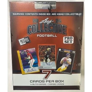 2024 Leaf Collective Football Hobby Box Factory Sealed - Bild 1 von 1