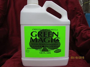 Green Magic - WHITE WALL CLEANER Concentrated Full Gallon - Free Shipping - Picture 1 of 1