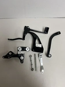 Genuine Harley 18-22 Softail Street Bob OEM Mid Control Shifter Foot Lever Set - Picture 1 of 5