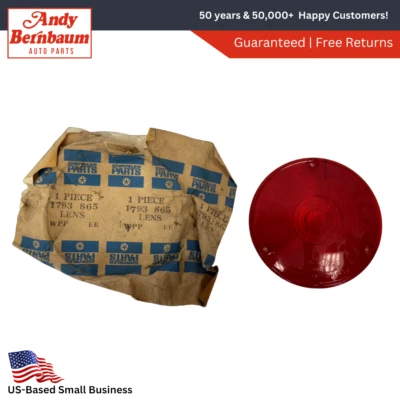 1958-1961 Dodge Truck D300 Series Rear Side Tail Light Lamp Red Lens 1793865 NOS - Image 1 of 4