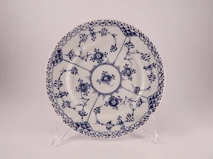 ROYAL COPENHAGEN Blue VHM Half Lace Antike Dessertteller Cm. 17 N.3 - Picture 1 of 2