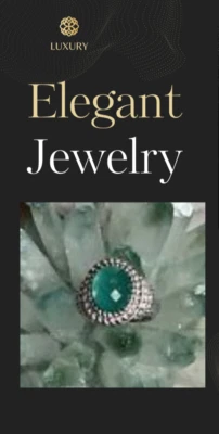 Juego de bisel de plata de ley Judith Ripka anillo ovalado doblete verde. Talla 7 Foto 1 de 4