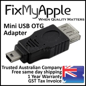 Mini USB OTG Cable Host Adapter Male Female Samsung HTC Nexus Phone Tablet New - Picture 1 of 3