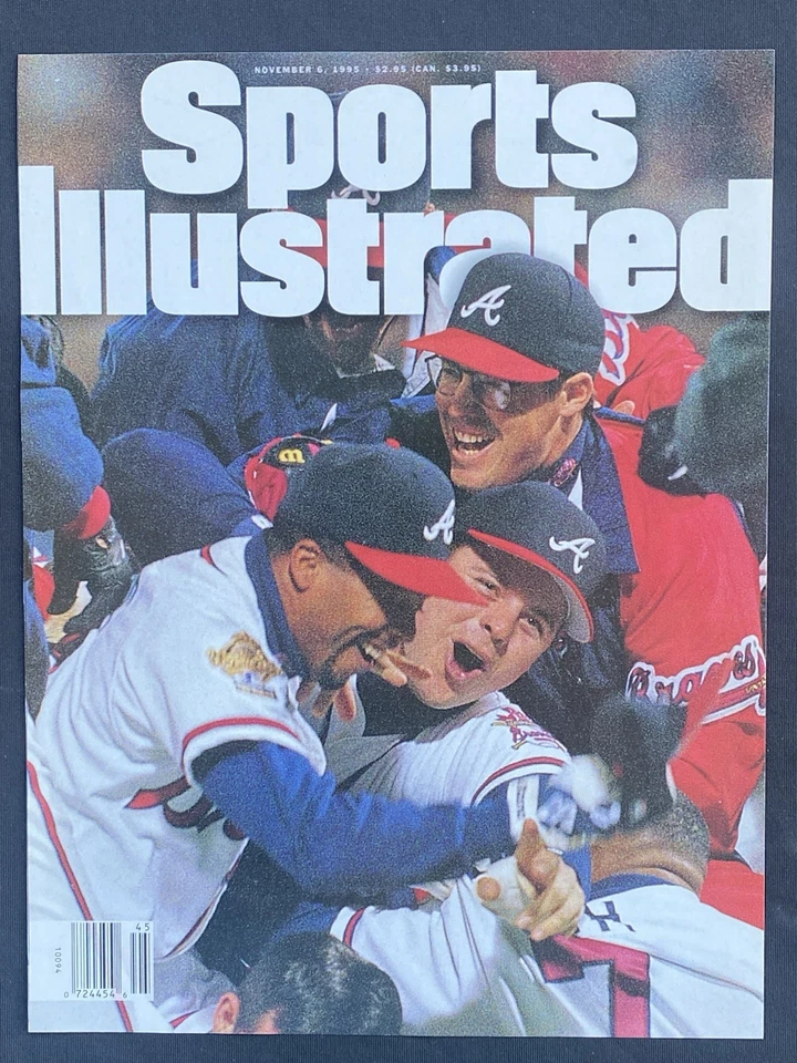 Portada Sports Illustrated SOLO 6 de noviembre de 1995 Braves World Series - Sin etiqueta Foto 1 de 1