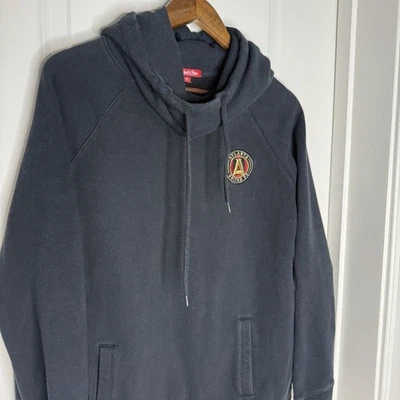 Atlanta United Sudadera con Capucha Hombres XL Negro Mitchell & Ness Pullover Sudadera Fútbol MLS Foto 1 de 4