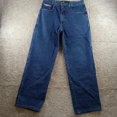 Pantalones de mezclilla Marithe Francois Girbaud para hombre 34x35 azul calce relajado pierna recta Foto 1 de 4